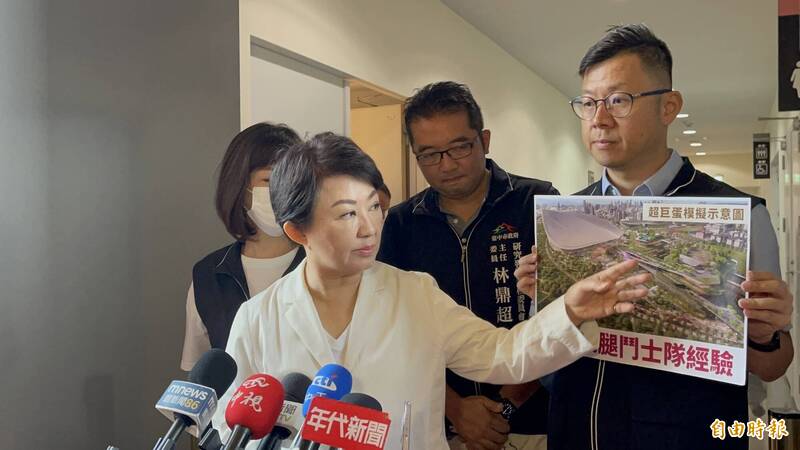 盧秀燕卸任倒數今宣佈超巨蛋與日本火腿隊合作10月簽約
