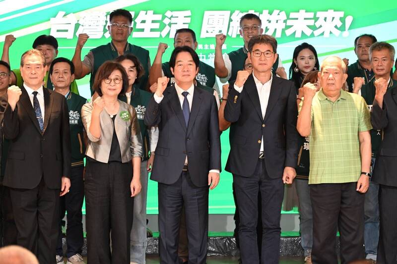賴清德親任劉建國競總主委 蘇治芬系統全員到位
