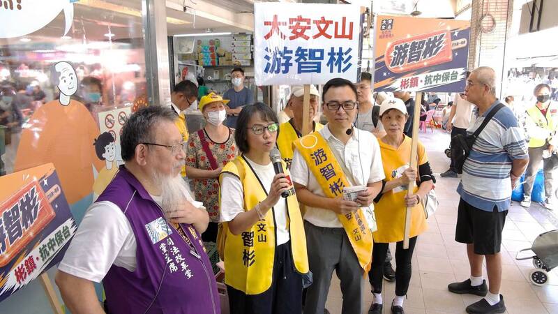 北一女師區桂芝又來了!市場掃街喊「別以為你不是中國人」被炎上