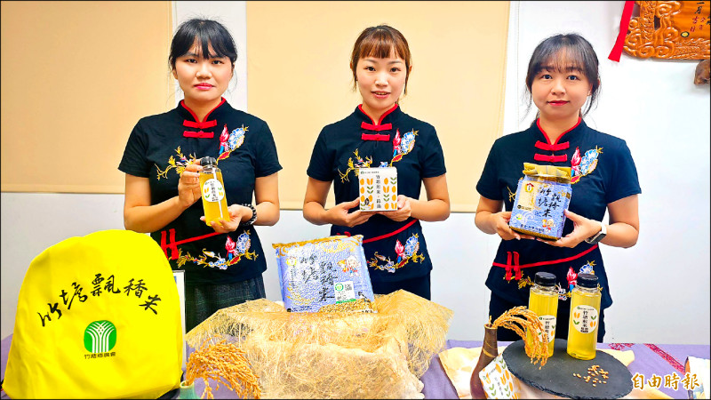 竹塘飄䅨米 契作110公頃創新高