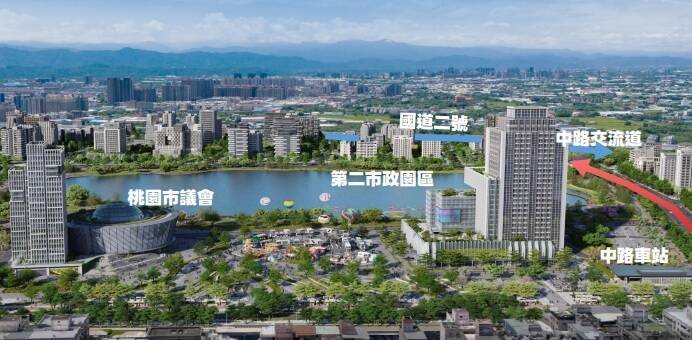 「中路車站整體開發案─第二市政園區」規劃案 拚年底審議通過