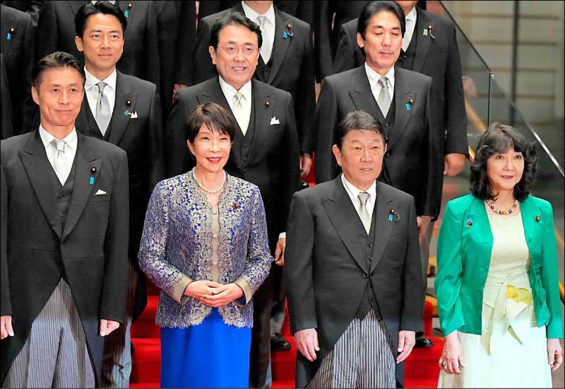 高市內閣首度改組 重視「執行力」