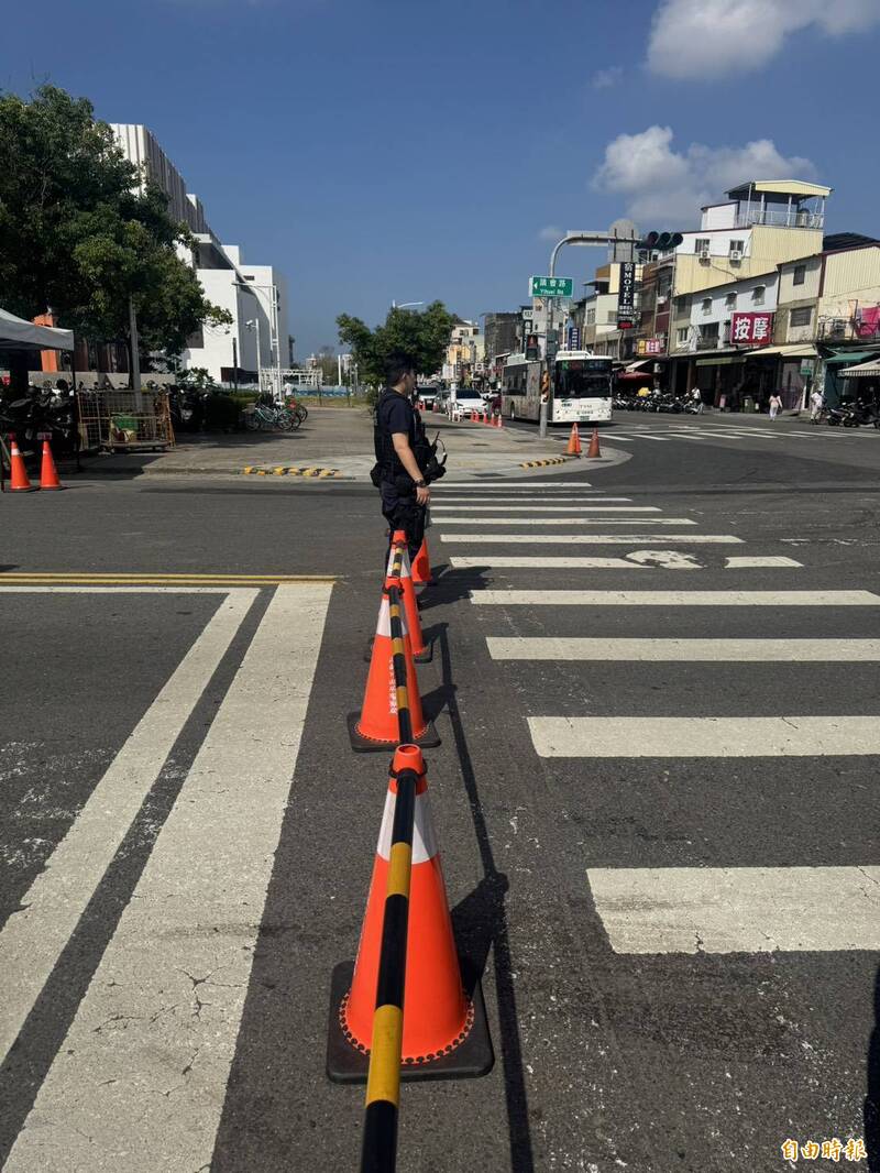 藍營高雄首場造勢大會 鳳山警分局部署180名警力維安
