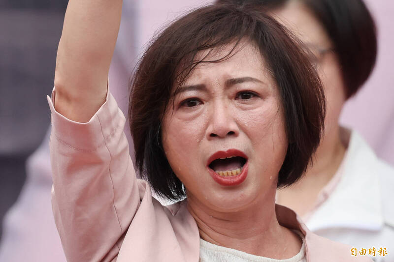 何欣純回大里憶打敗鄭麗文 講到落淚喊「再給我一次力量」拚市長