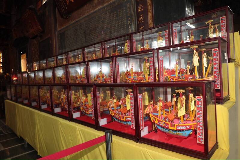 迎接南瀛王船祭60週年 台南真護宮復刻小王船60艘