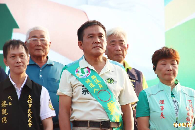 民進黨嘉義縣議員參選人戴光宗。（記者林宜樟攝）