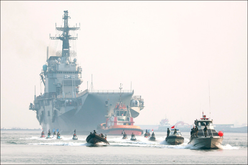 接收義艦! 印尼首艘航艦 改裝維修開銷大