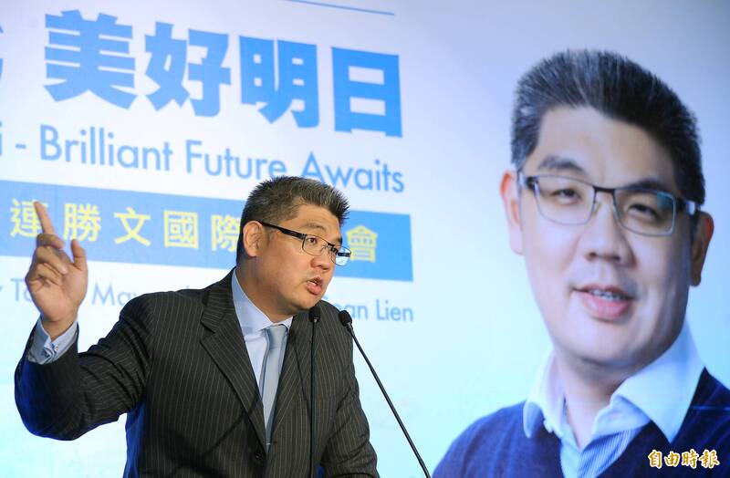 連勝文國際記者會畫面曝光!網友狂道歉:你比蔣萬安強多了