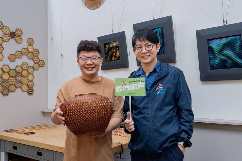 「笙竹工坊」融合台日泰手藝 高市青年局助攻進醒村設展