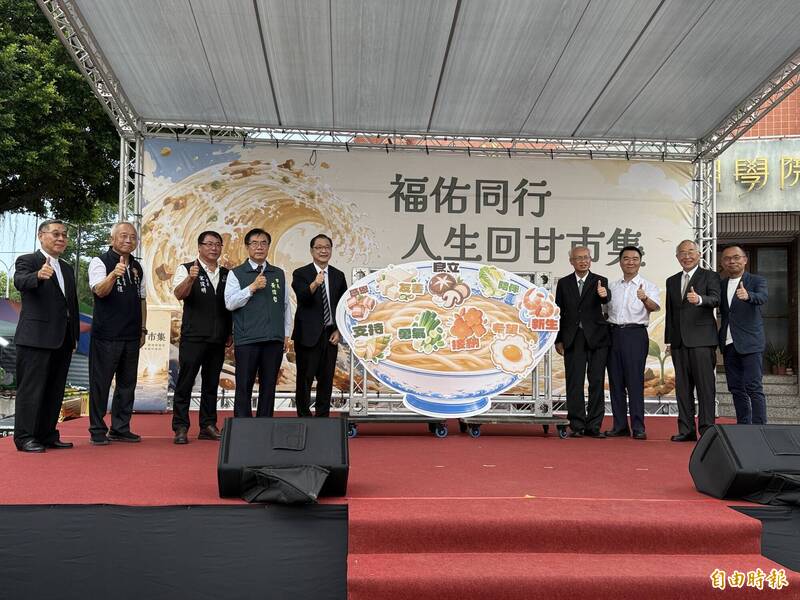 更生人市集安平天后宮開張 廟方暖贊助