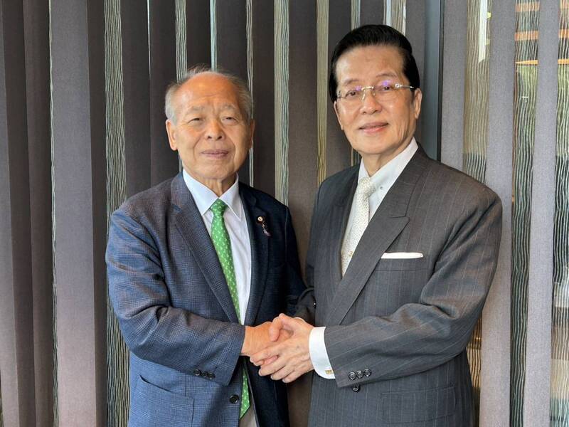 國民黨副主席張榮恭訪日 稱台灣無事、日本就不必擔心有事