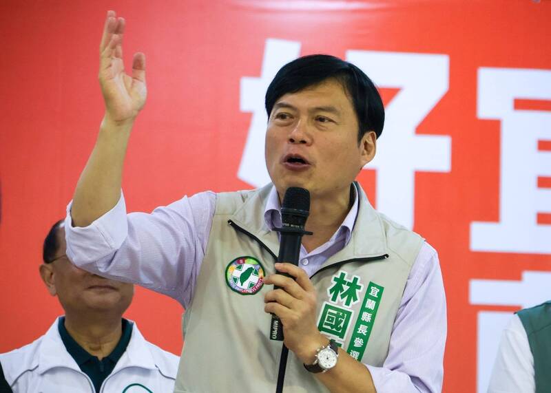 林國漳前進羅東談交通 拋高鐵延伸、鐵路高架完善路網