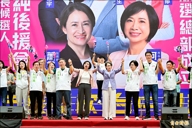 決戰台中》蕭美琴讚何欣純 中小企業守護神