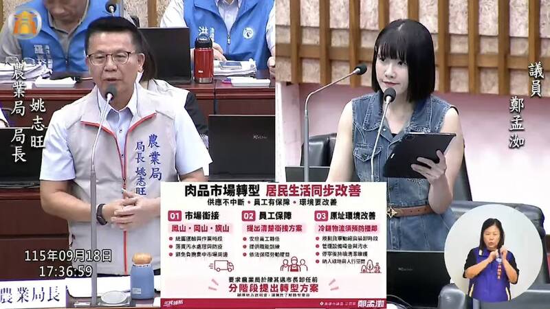 高雄肉品市場明年3月底停宰 綠營議員10月底前應提初步執行計畫