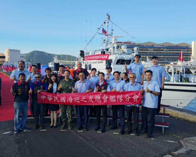 蘇澳海巡隊添生力軍 35噸級PP-35102艇最高時速83公里