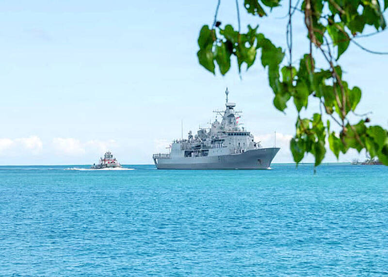 《TAIPEI TIMES》Two New Zealand navy ships transit Taiwan Strait