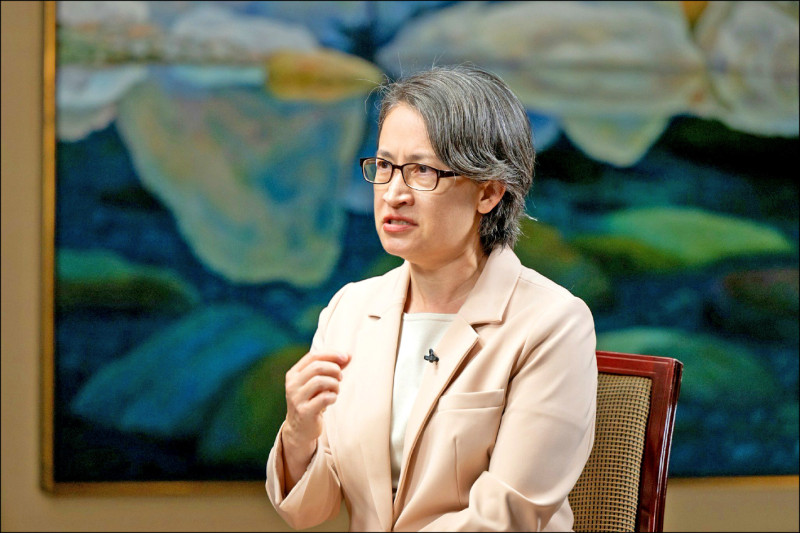 蕭美琴接受英國媒體專訪:台海和平是具體務實的共同利益