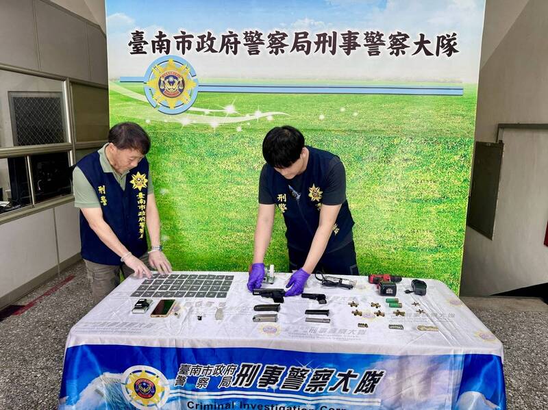 台南水電工藏身車庫改槍 警破解中古車修車黑話逮人