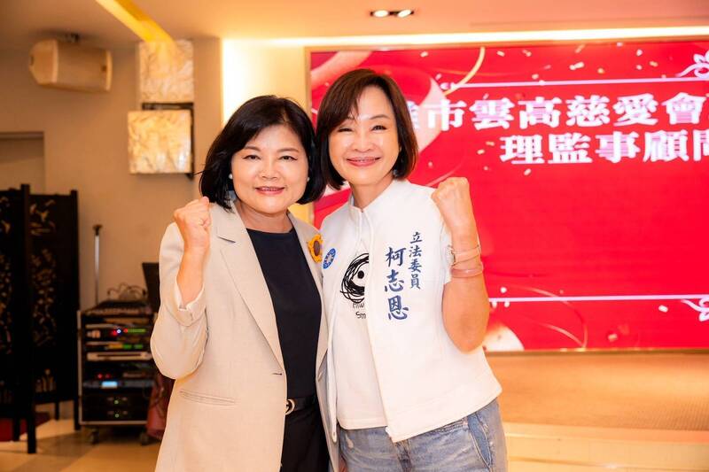張麗善南下高雄挺柯志恩 讚比賴瑞隆更具理想品格