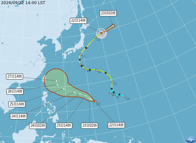 「舒力基」颱風明生成!連假收假日北東變天 是否侵台關鍵轉折曝