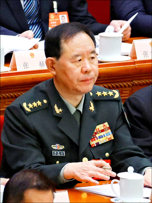 原軍委聯合參謀部參謀長劉振立(路透檔案照)