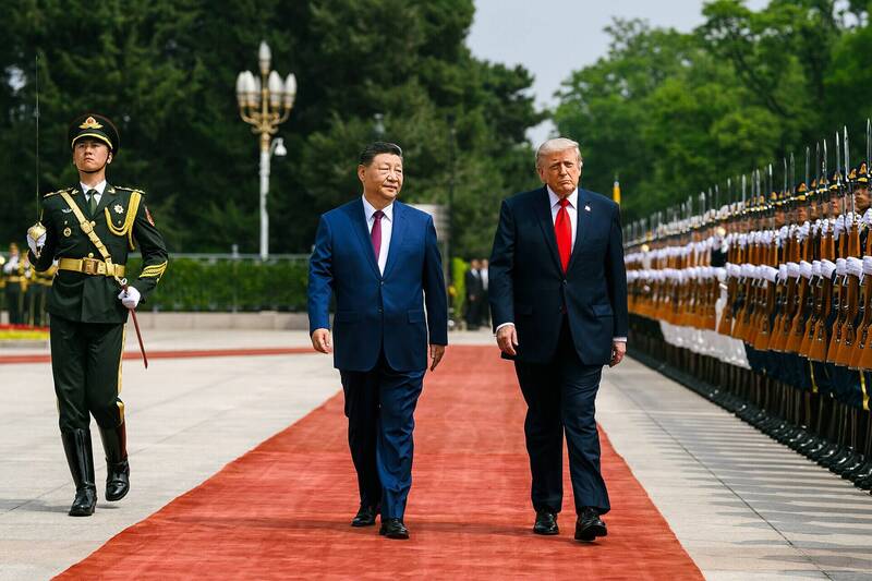 習近平赴美迎賓大陣仗!479名各軍種代表亮相 B-2、4架F-22壓軸