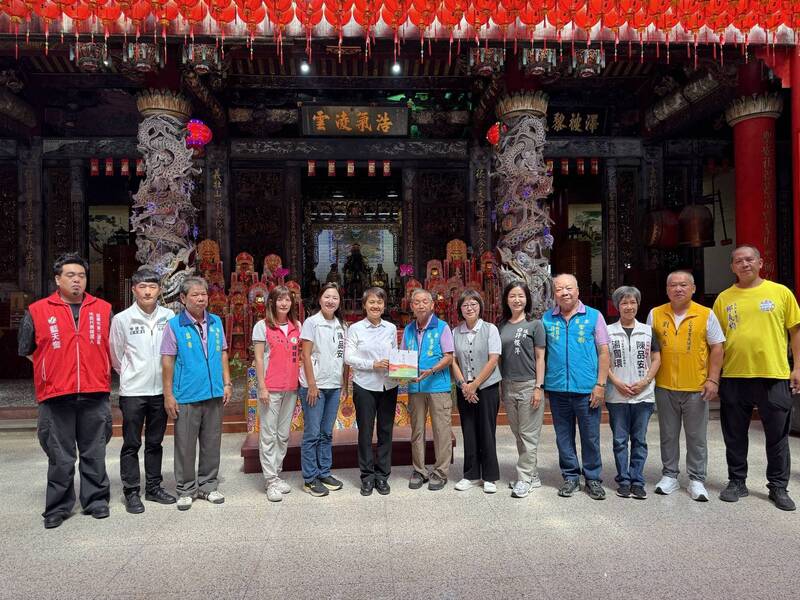 苗市西山聖帝廟要蓋新牌樓 獲客委會1440萬支持