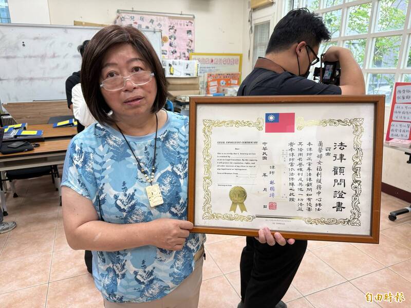 《家暴法》通過前就力挺 林國漳為暗夜弱勢婦女撐起保護傘