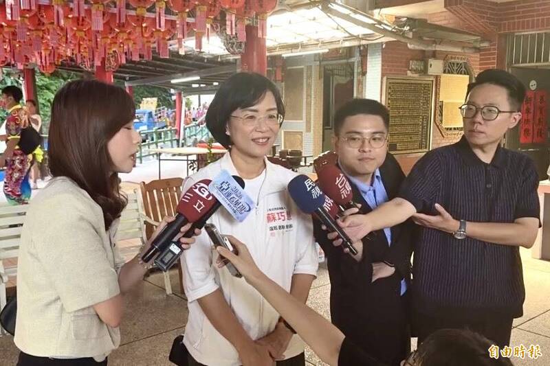 蘇巧慧回擊李四川:軌道建設補助一毛都不會少 普發萬元是共享AI紅利