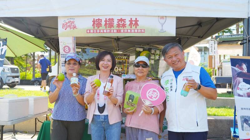 參加台中霧峰爵醒祭 何欣純喊打造屯區「台中版松菸」