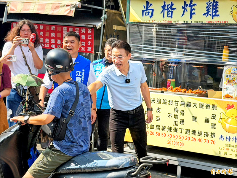 台中市長攻防》江啟臣：改善市場提升服務