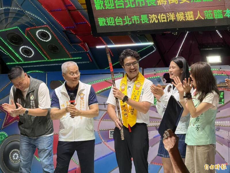 本命區廟方猛酸蔣萬安「選舉才來」! 沈伯洋沒補刀反做1事讓網大讚