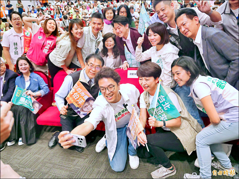 台南後援會成立 沈:一起書寫在台北打拚的故事