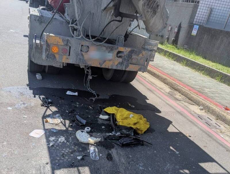 台南仁德死亡車禍!女大生遭倒車混凝土車輾過 送醫搶救不治