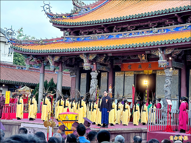 台北孔廟祭孔大典古禮登場 沖繩組團參與