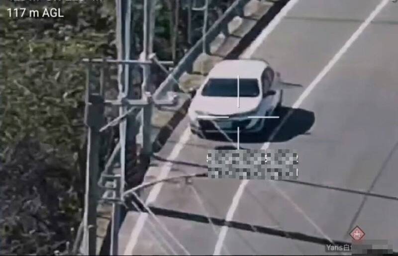 假檢警掏空工人1400萬!詐團首腦逃山區 無人機陸空夾擊畫面曝