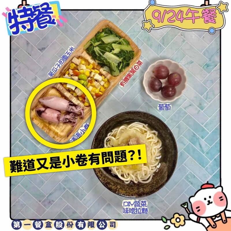 松山某國小10童吃小卷不適 北市衛生局稽查中央廚房揪2缺失、檢體待驗