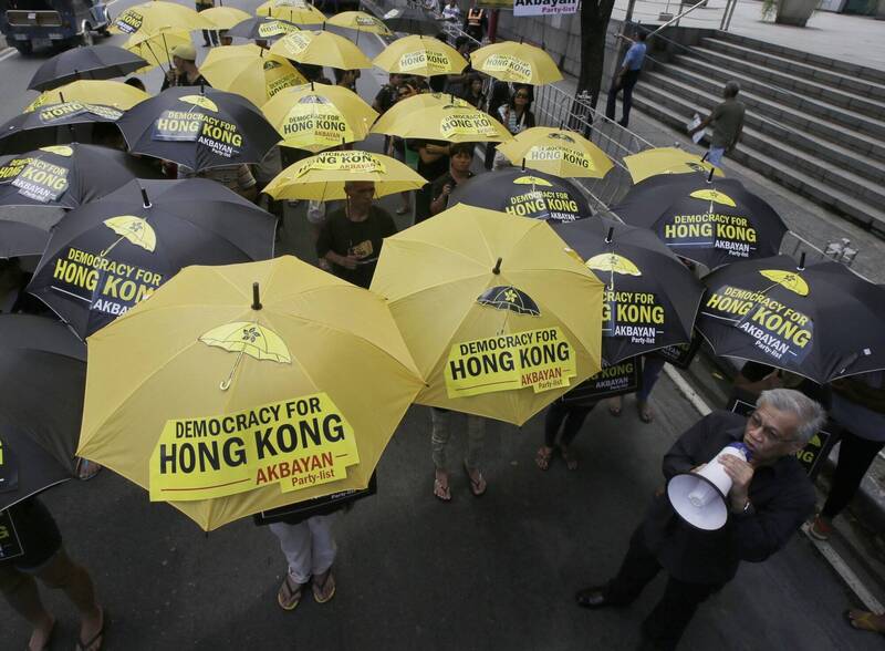 中共機密文件流出!解放軍在香港雨傘革命曾準備軍事行動