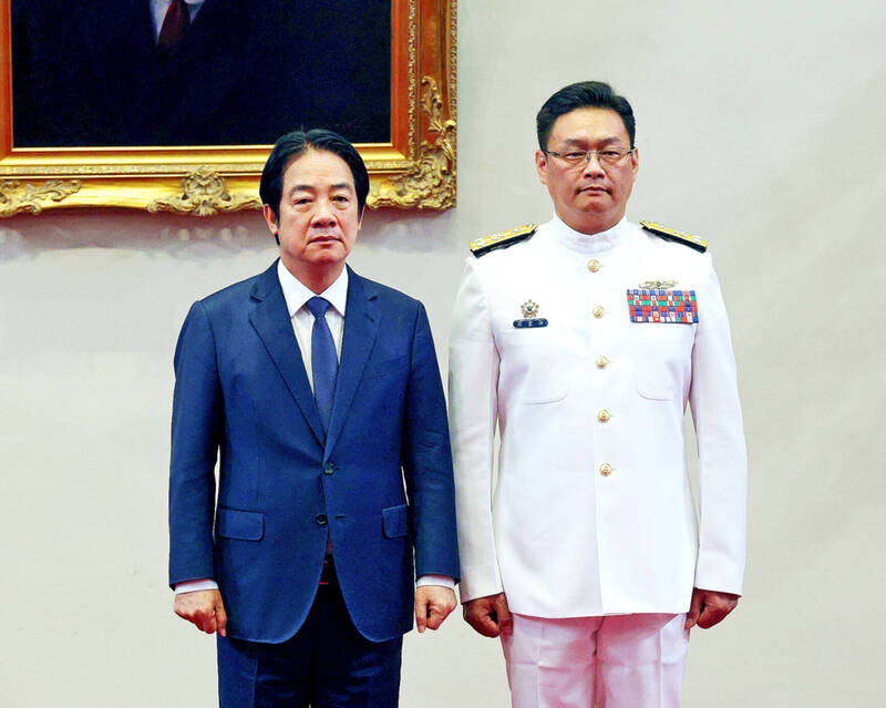 《TAIPEI TIMES》 Navy vice admiral joins CGA top ranks