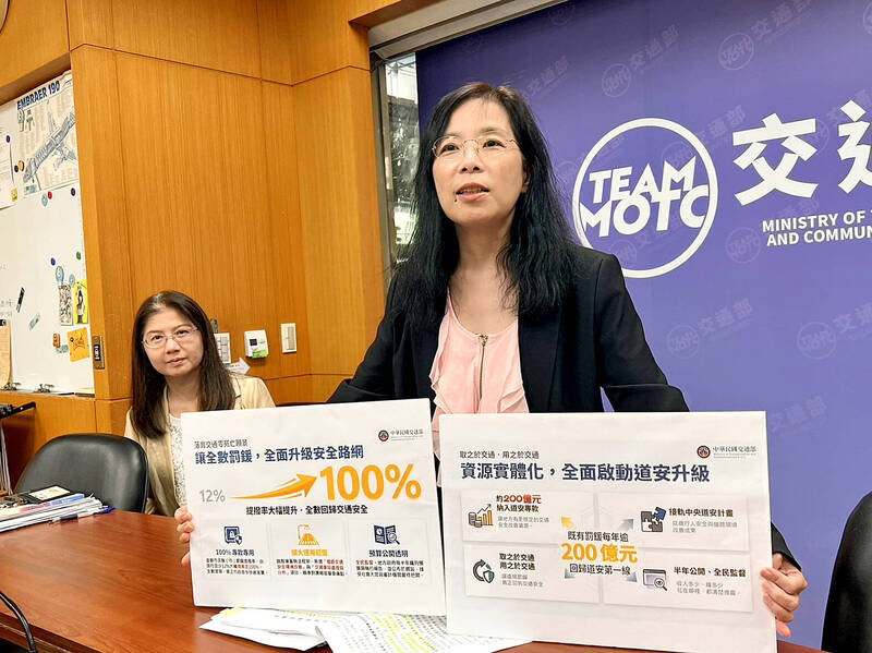 《TAIPEI TIMES》Traffic fines to be fully allocated to road safety