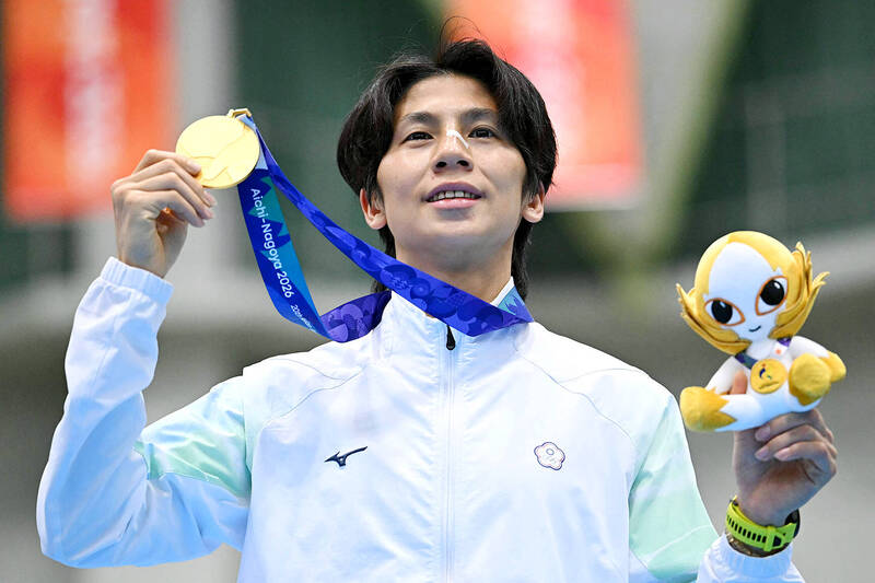 《TAIPEI TIMES》Lin wins second straight boxing gold at Asiad