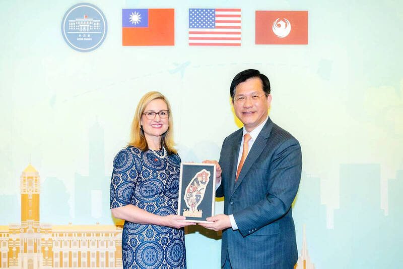 《TAIPEI TIMES》 Foreign minister to attend Phoenix office opening