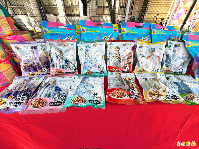 聯名霹靂布袋戲 雲林「虎霸王」花生推新包裝