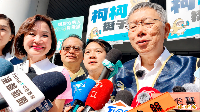 決戰港都》柯志恩打出 藍白合 和柯同拜票