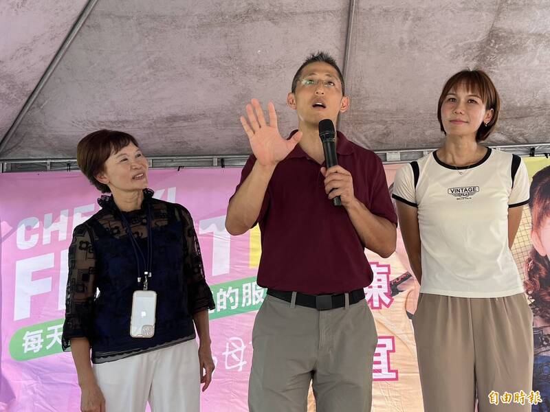 基議員陳宜母女檔成立聯合競總 吳怡農、高嘉瑜站台相挺
