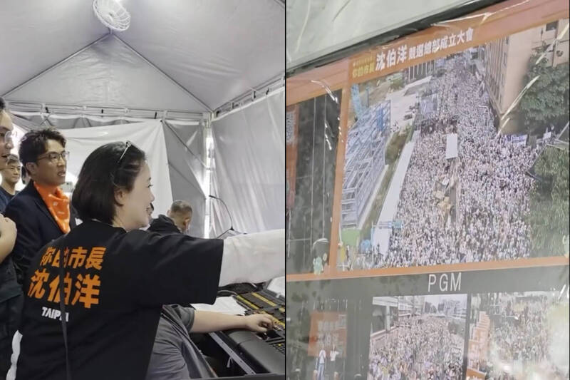 超過5萬人!沈伯洋競總人潮一路蔓延 吳思瑤:第一次看到他默默流淚