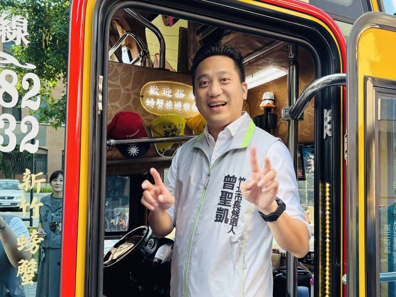 清晨送車傾聽地方心聲 曾聖凱:政見要貼近市民生活