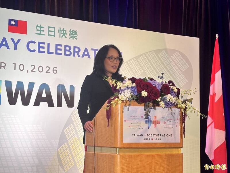 聯邦新民主黨國會議員關慧貞表示，將應邀訪問台灣，在台取經帶回加國。（記者張伶銖攝）