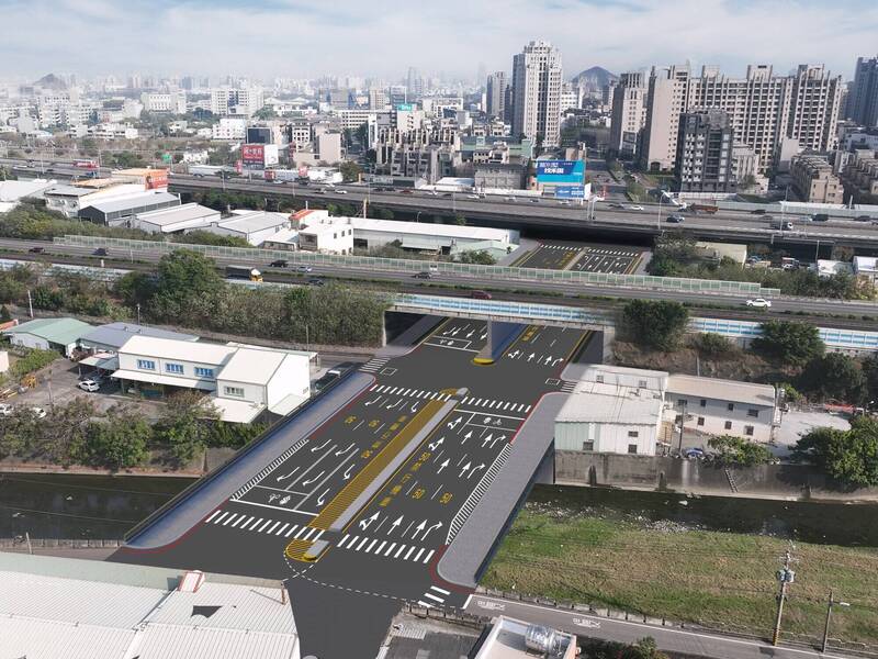用路人注意!台中西屯漢翔路「瓦磘橋」 10/13起封橋拓寬