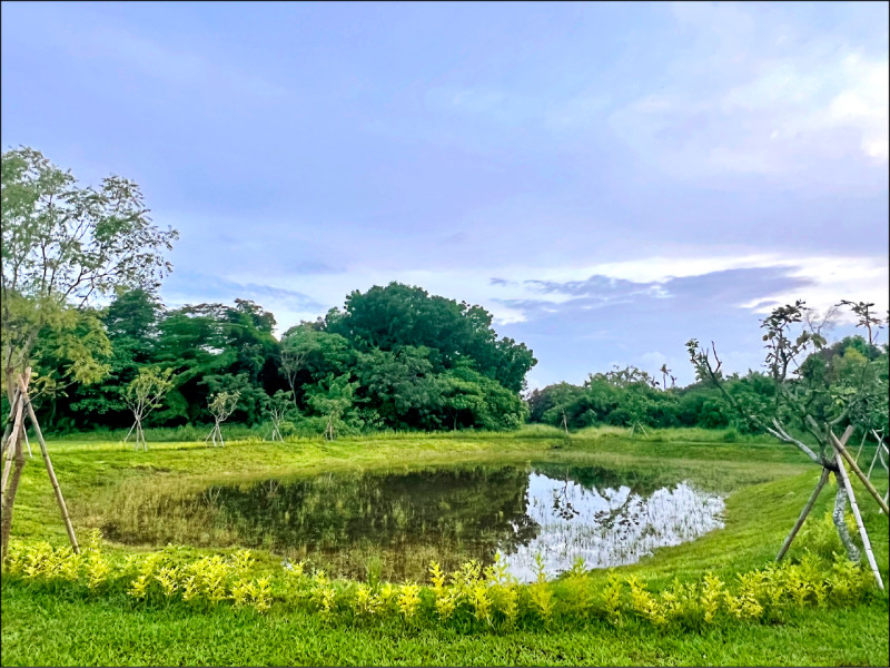 屏東兩公園化身海綿 可蓄水防洪
